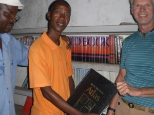 Nansenga has World Book from Books for Africa